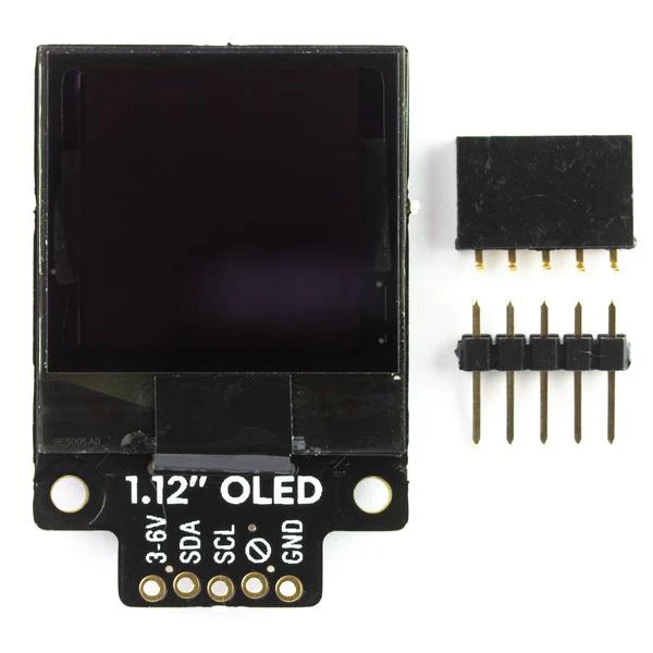 1.12" Mono OLED (128x128, white/black) Breakout - Image 5