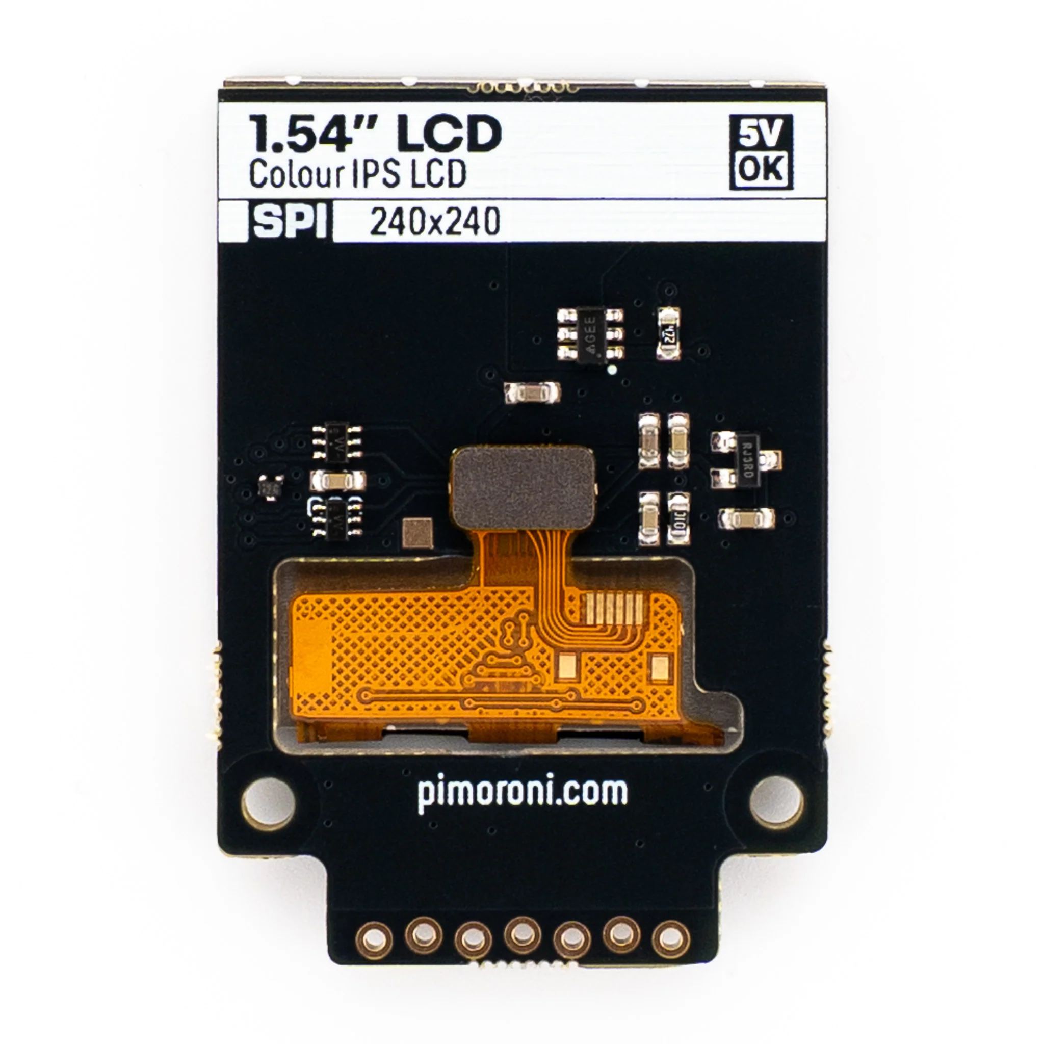 1.54" SPI Colour Square LCD (240x240) Breakout - Image 4