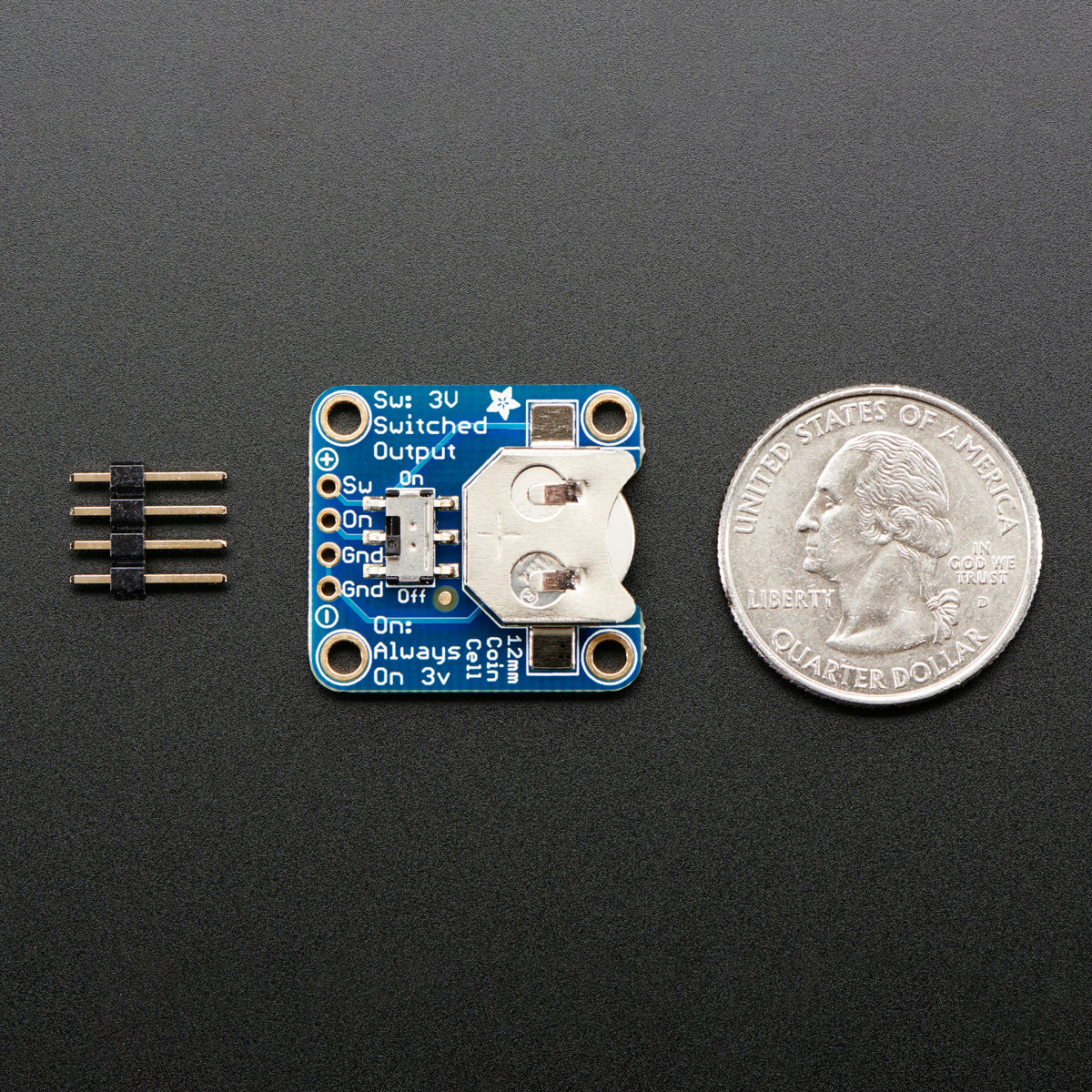 12mm Coin Cell Breakout w/ On-Off Switch - Image 4