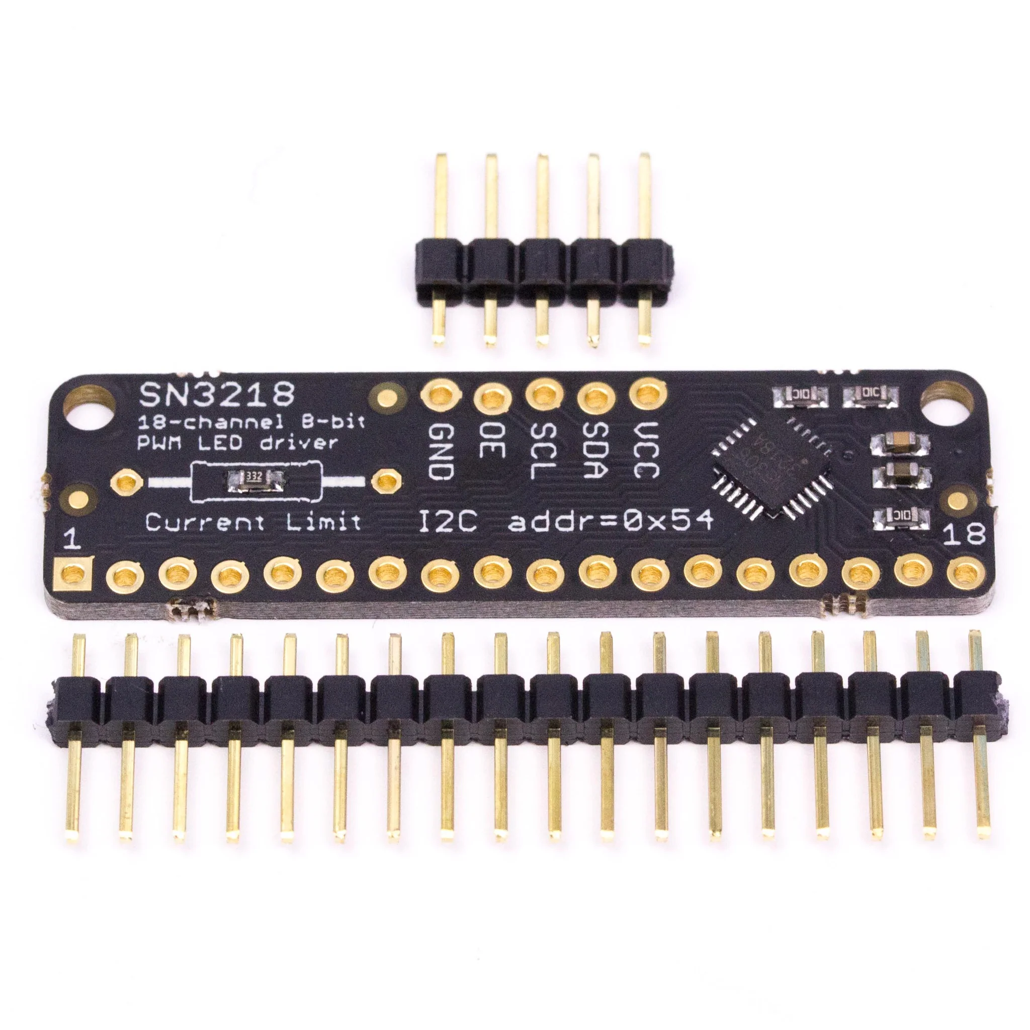 18-Channel 8-bit PWM LED Driver w/ I2C Interface - Image 3