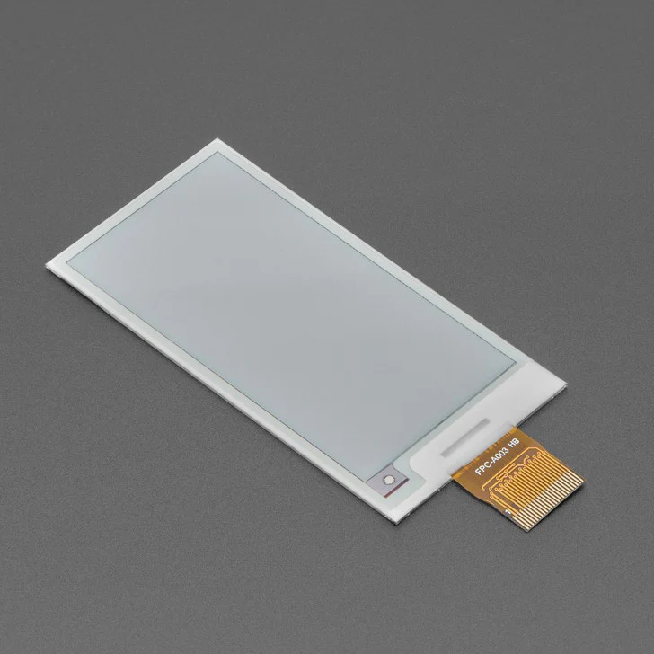 2.66" 296x152 Tri-Color Red / Black / White EInk - Bare Display - SSD1680Z