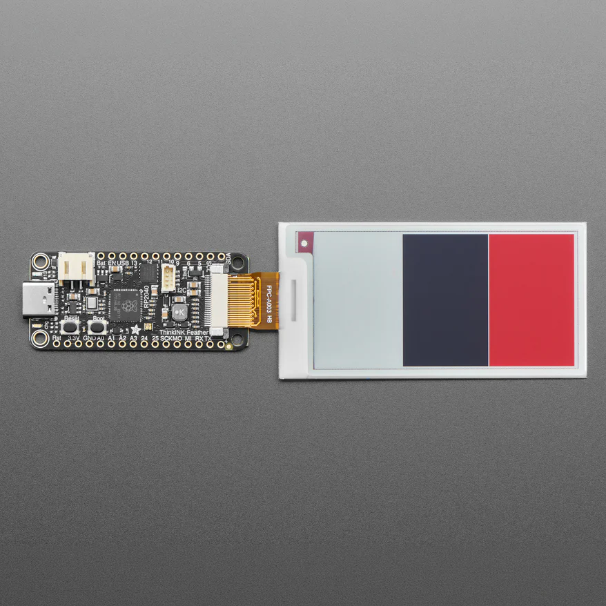 2.66" 296x152 Tri-Color Red / Black / White EInk - Bare Display - SSD1680Z - Image 5