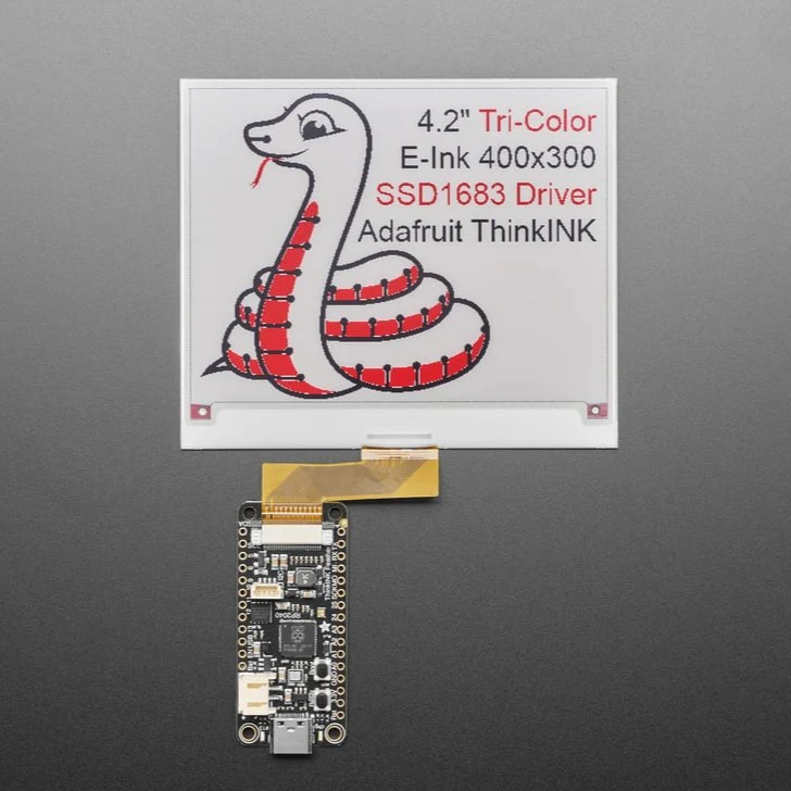 4.2" 300x400 Tri-Color eInk / ePaper - Bare Display - SSD1683 - Image 4
