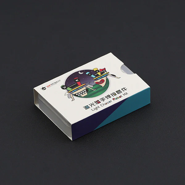 4-Soldering Light Chaser Beam Robot Kit - Image 5