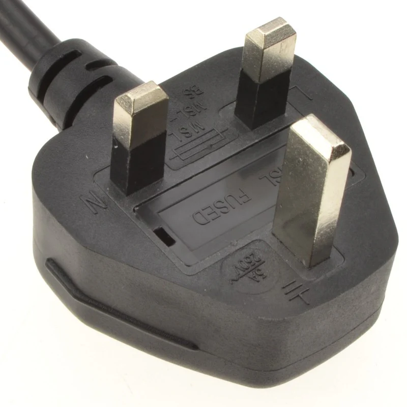 5A Fused Mains Power Cable - UK plug - Image 2