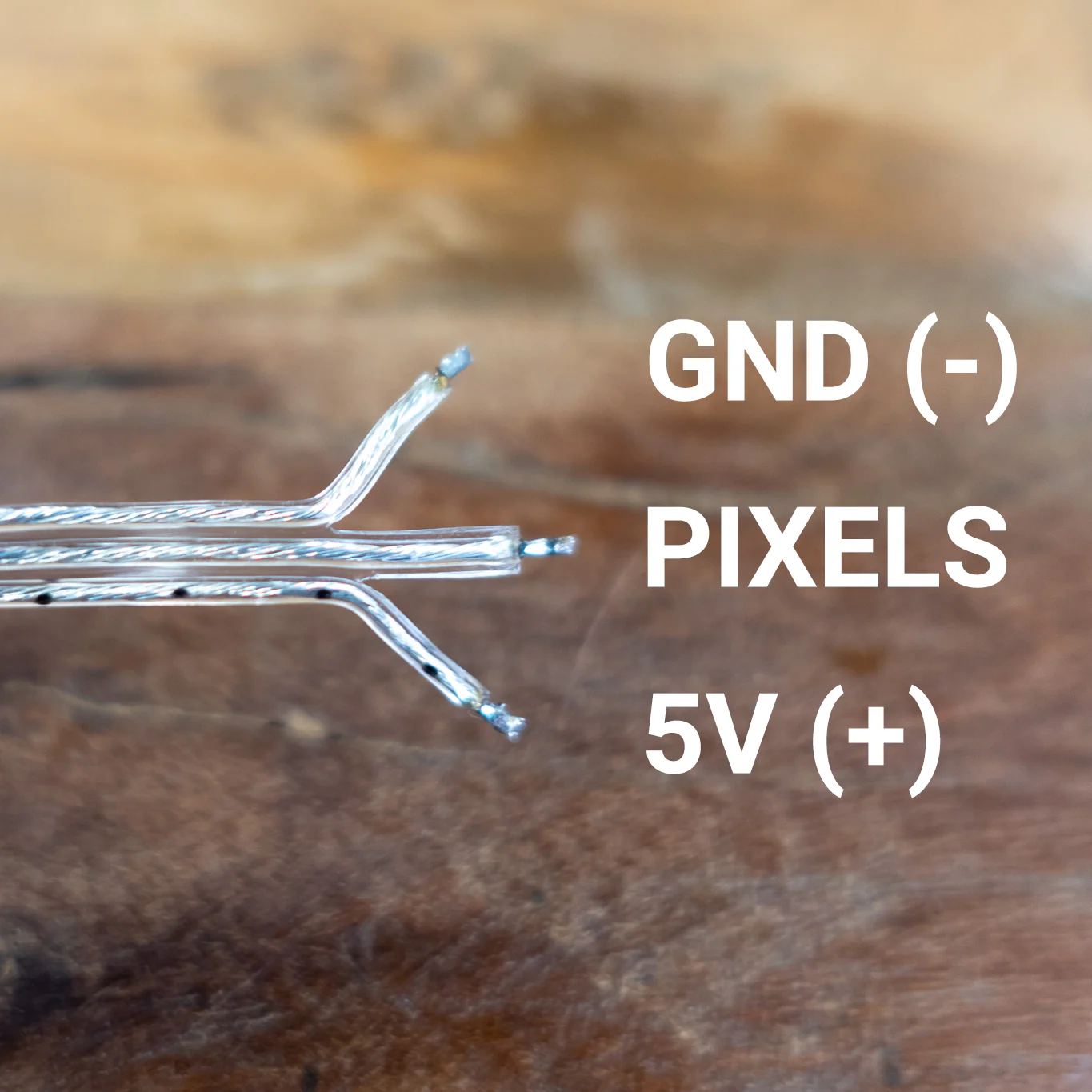 5m Flexible RGB LED Wire (50 lights) - Image 3