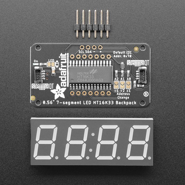 Adafruit 0.56" 4-Digit 7-Segment Display