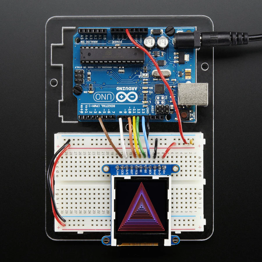 Adafruit 1.44" Color TFT LCD Display with MicroSD Card breakout - ST7735R - Image 5