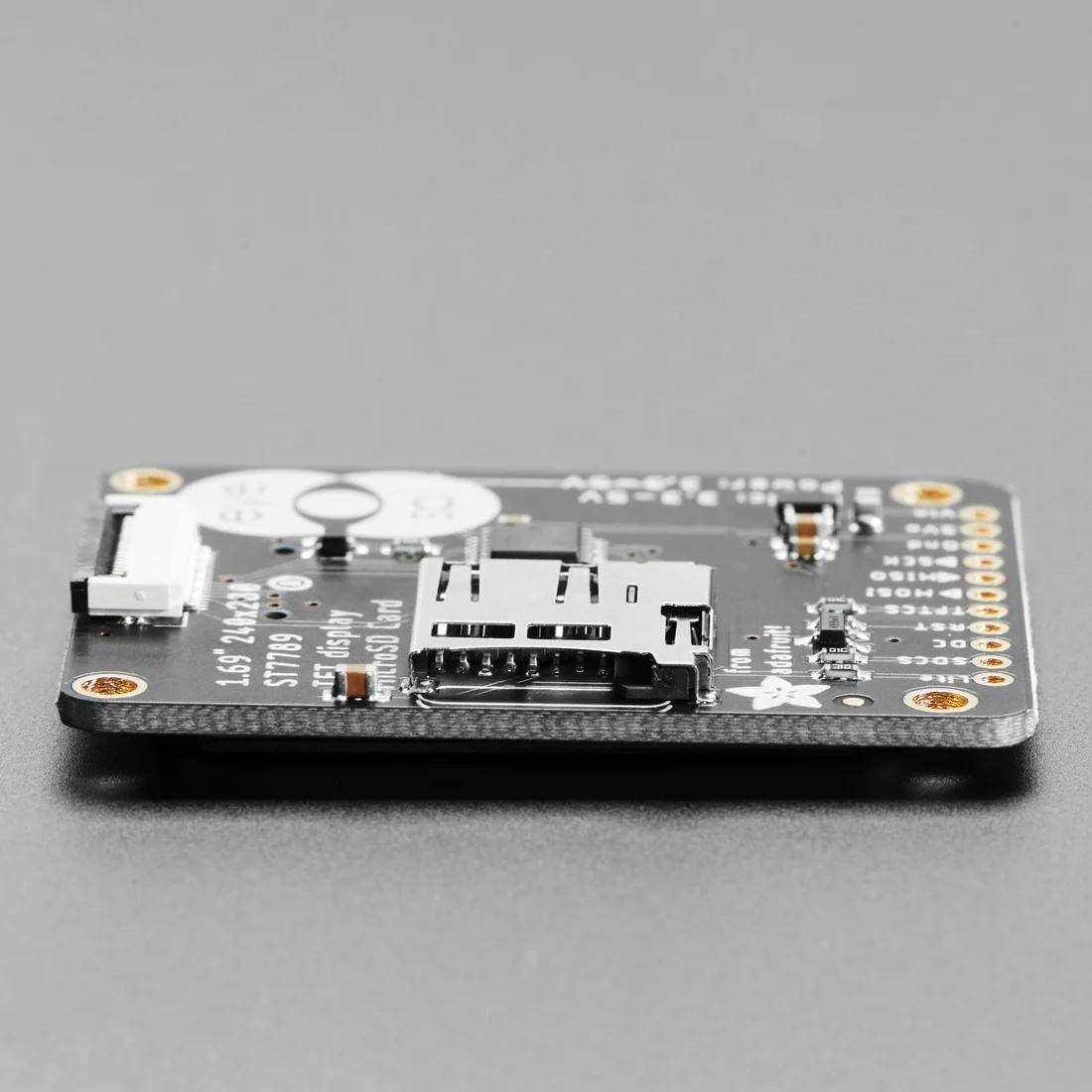Adafruit 1.69" 280x240 Round Rectangle Color IPS TFT Display - ST7789 - Image 3