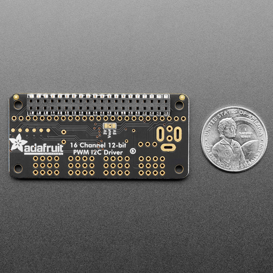 Adafruit 16-Channel PWM / Servo Bonnet for Raspberry Pi - Image 4