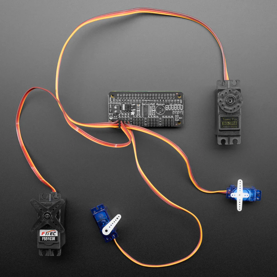 Adafruit 16-Channel PWM / Servo Bonnet for Raspberry Pi - Image 7