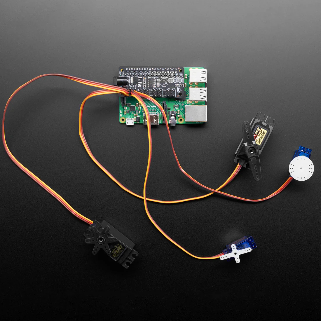 Adafruit 16-Channel PWM / Servo Bonnet for Raspberry Pi - Image 8