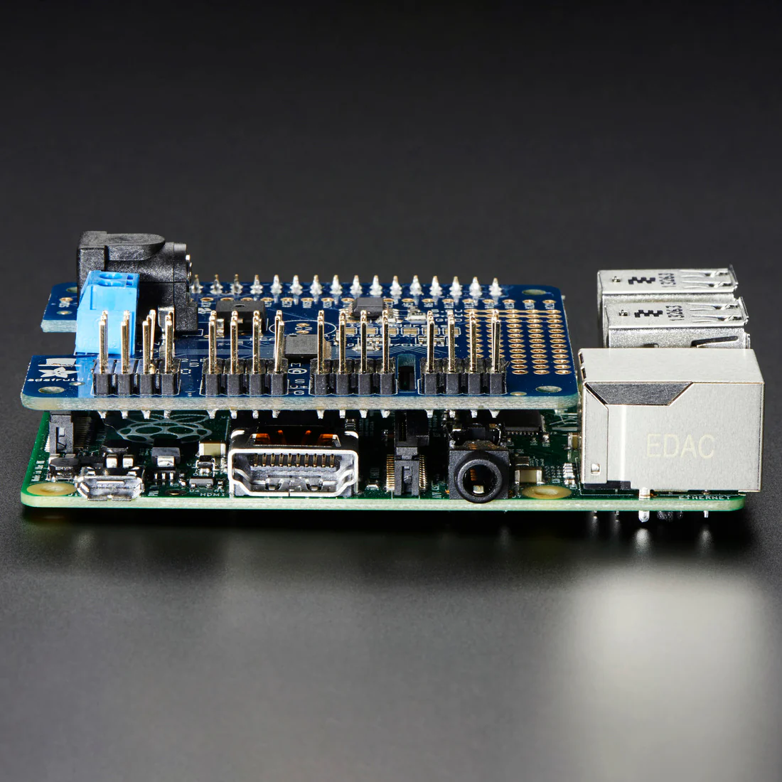 Adafruit 16-Channel PWM / Servo HAT for Raspberry Pi - Mini Kit - Image 3