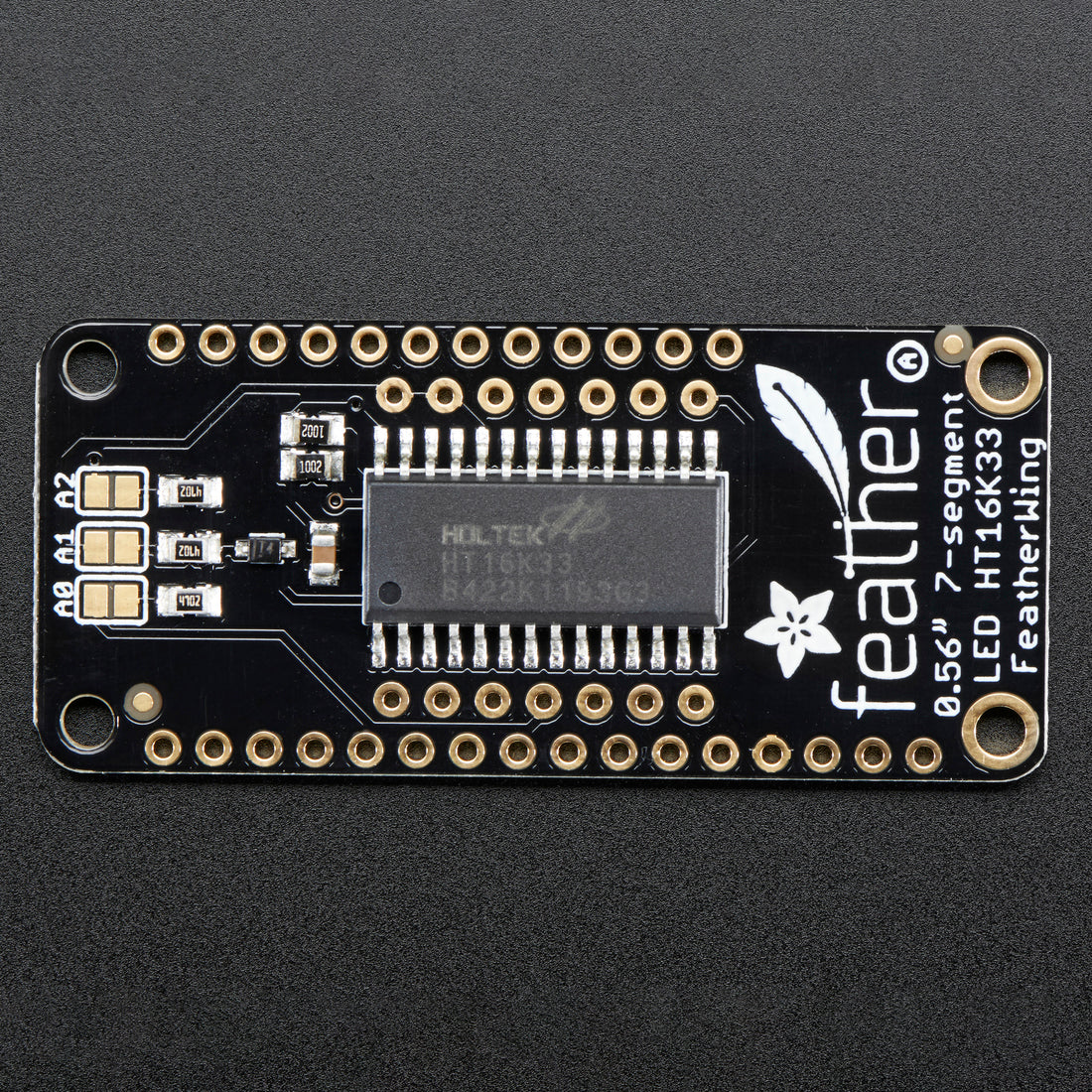 Adafruit 4-Digit 7-Segment LED Matrix Display FeatherWing - Image 4