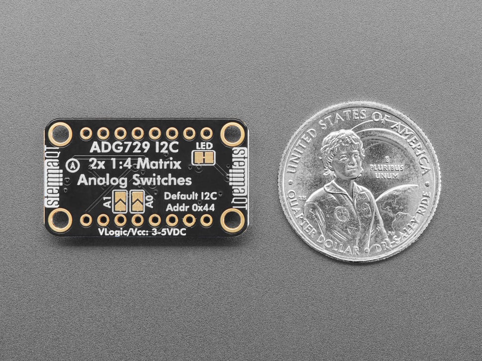 Adafruit ADG729 Dual 1-to-4 Analog Matrix Switch - Image 5