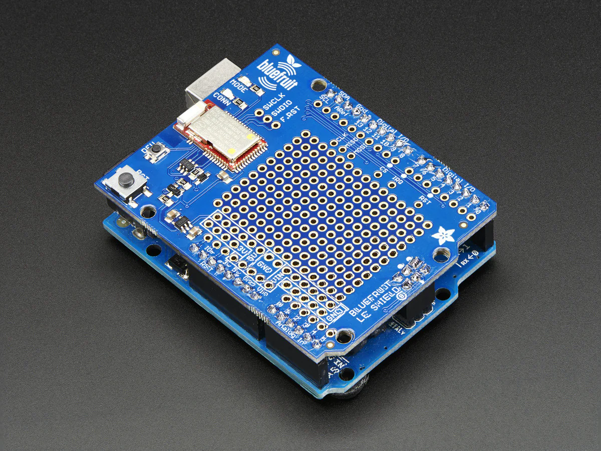 Adafruit Bluefruit LE Shield - Bluetooth LE for Arduino - Image 2