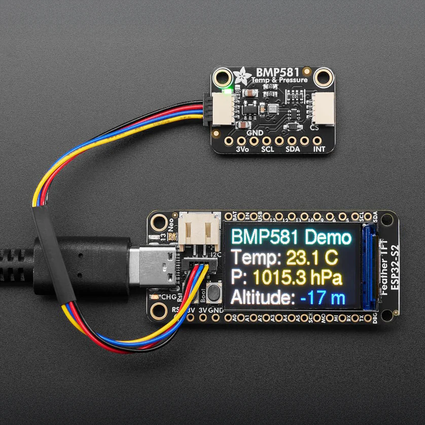 Adafruit BMP581 I2C or SPI Temperature and Pressure Sensor - STEMMA QT - Image 6
