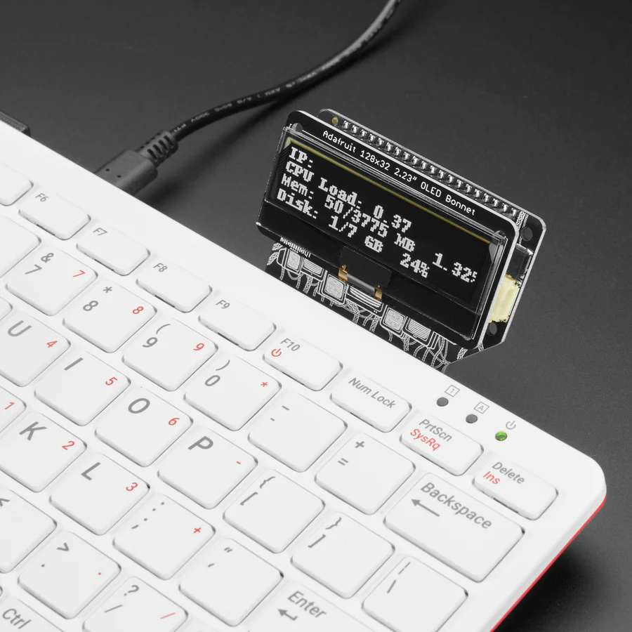 Adafruit CYBERDECK Bonnet for Raspberry Pi 400 - Image 4