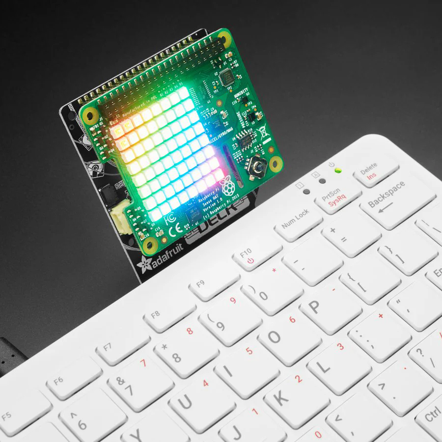 Adafruit CYBERDECK HAT for Raspberry Pi 400 - Image 2