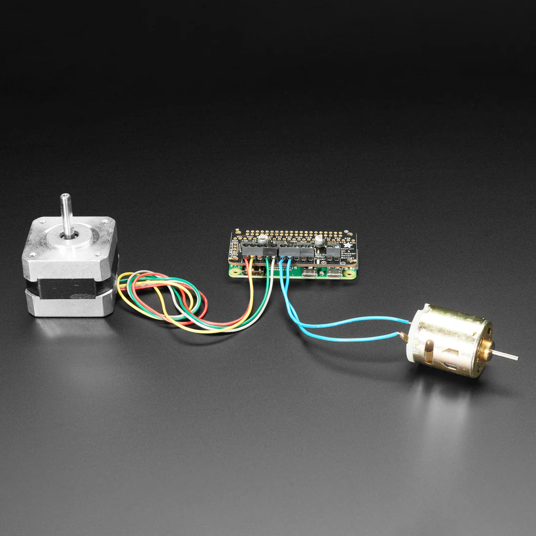 Adafruit DC & Stepper Motor Bonnet for Raspberry Pi - Image 3