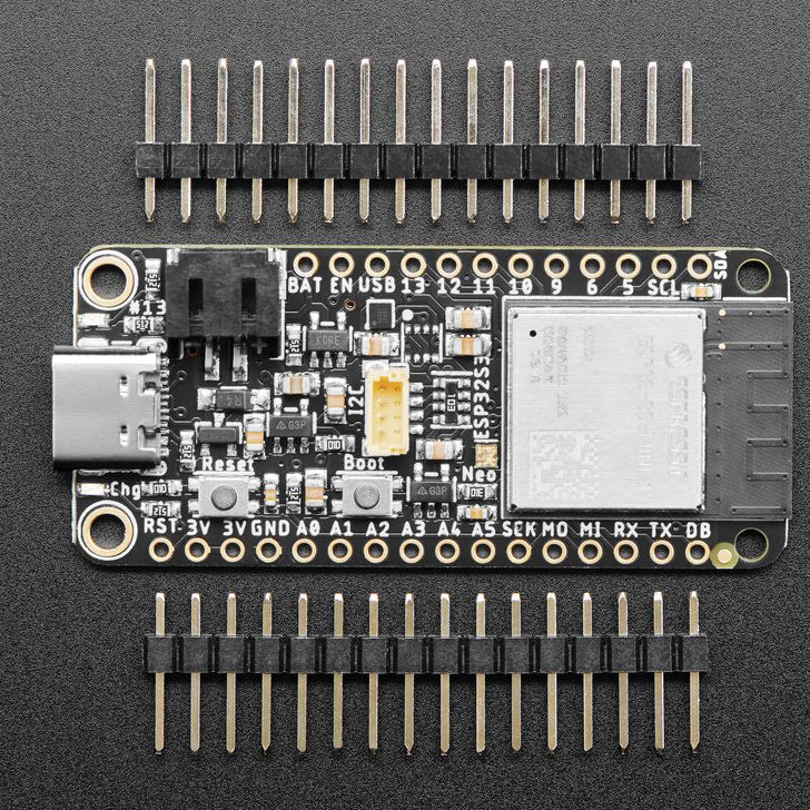 Adafruit ESP32-S3 Feather with STEMMA QT / Qwiic - 8MB Flash No PSRAM - Image 2