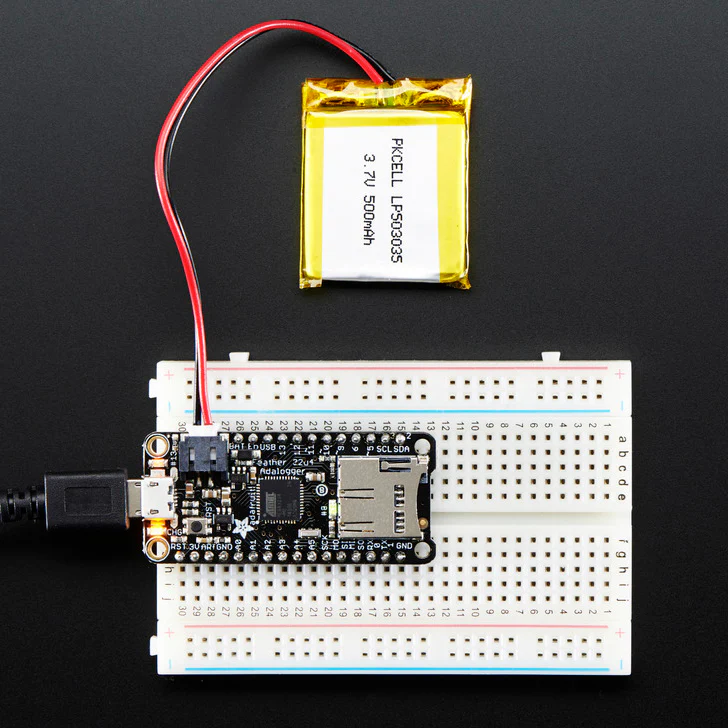 Adafruit Feather 32u4 Adalogger - Image 3