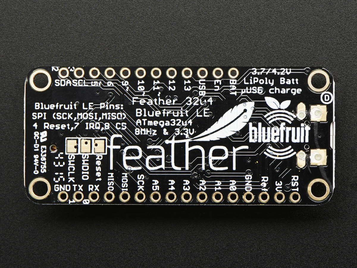 Adafruit Feather 32u4 Bluefruit LE - Image 2