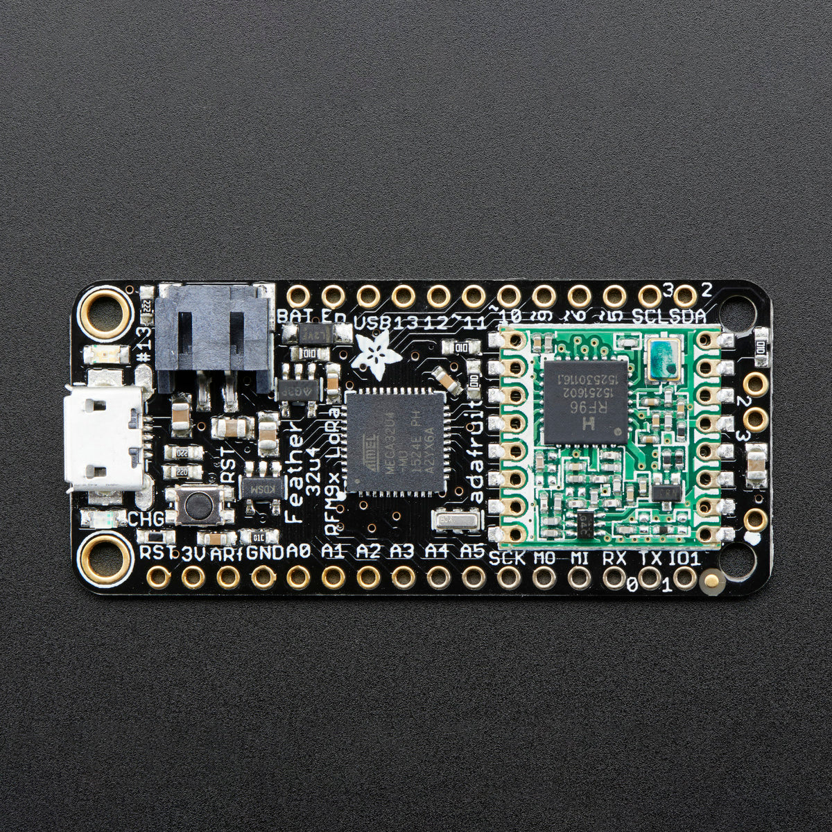 Adafruit Feather 32u4 RFM95 LoRa Radio- 868 or 915 MHz - RadioFruit - Image 4