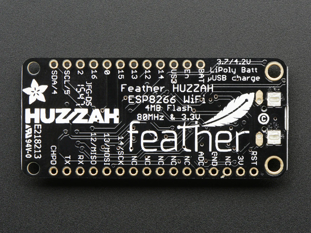 Adafruit Feather HUZZAH with ESP8266 WiFi - Image 2