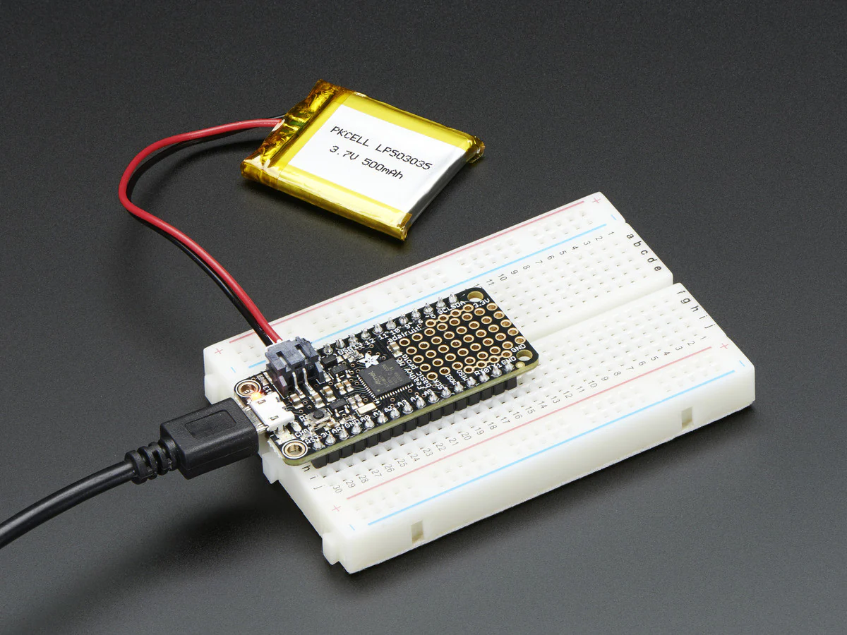 Adafruit Feather M0 Basic Proto - ATSAMD21 Cortex M0 - Image 2