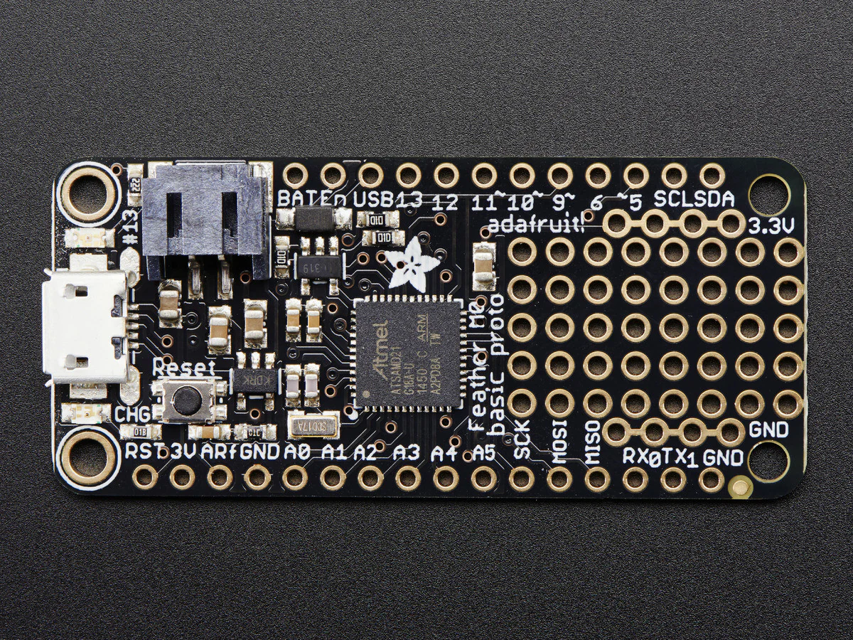 Adafruit Feather M0 Basic Proto - ATSAMD21 Cortex M0 - Image 4