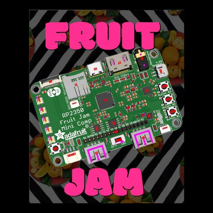 Adafruit Fruit Jam - Mini RP2350 Computer - Image 5