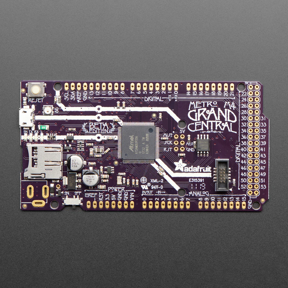 Adafruit Grand Central M4 Express featuring SAMD51 - Without Headers - Image 4