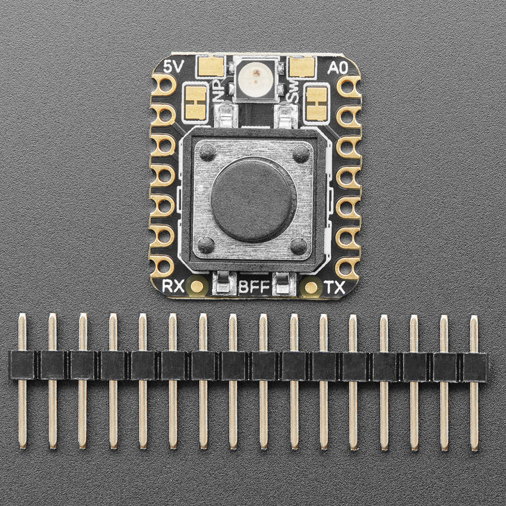 Adafruit IoT Button with NeoPixel BFF Add-On for QT Py and Xiao - Image 3