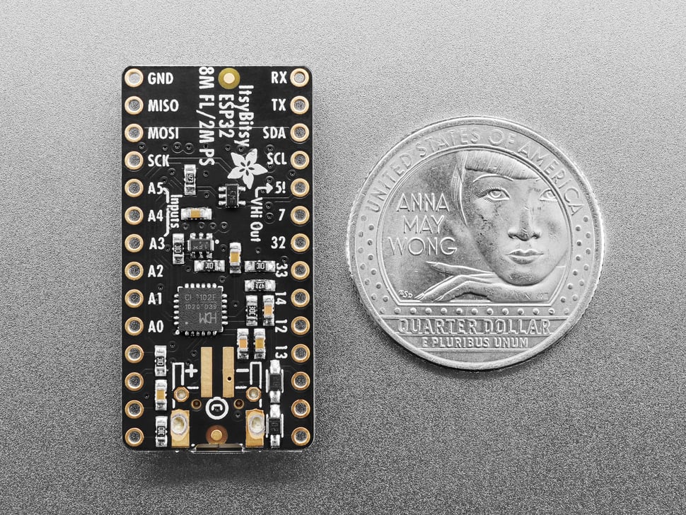 Adafruit ItsyBitsy ESP32 - PCB Antenna (8MB Flash/2MB PSRAM) - Image 5