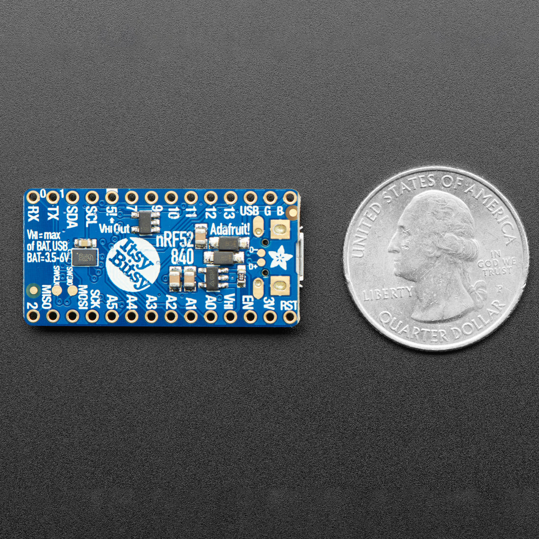 Adafruit ItsyBitsy nRF52840 Express - Bluetooth LE - Image 3
