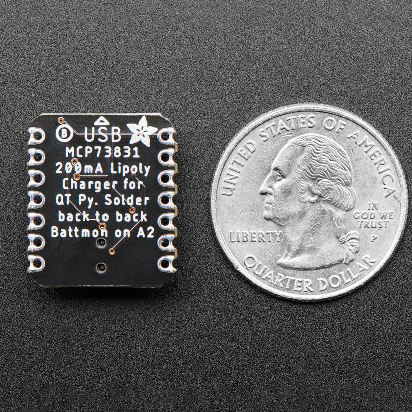 Adafruit LiIon or LiPoly Charger BFF Add-On for QT Py - Image 4