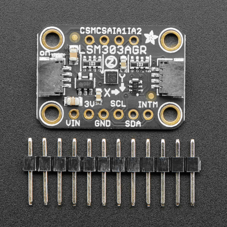 Adafruit LSM303AGR Accelerometer Magnetometer - Image 2