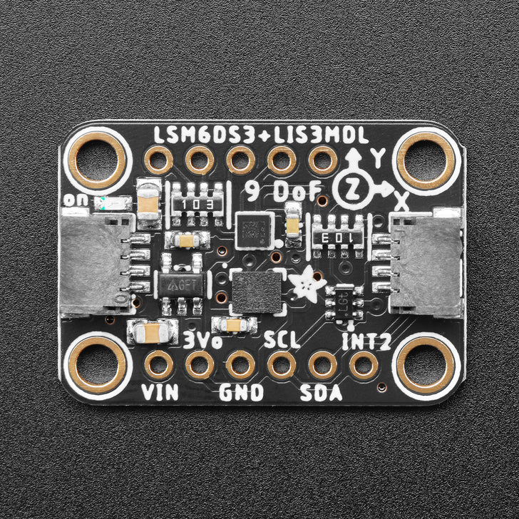 Adafruit LSM6DS3TR-C + LIS3MDL - Precision 9 DoF IMU - Image 5