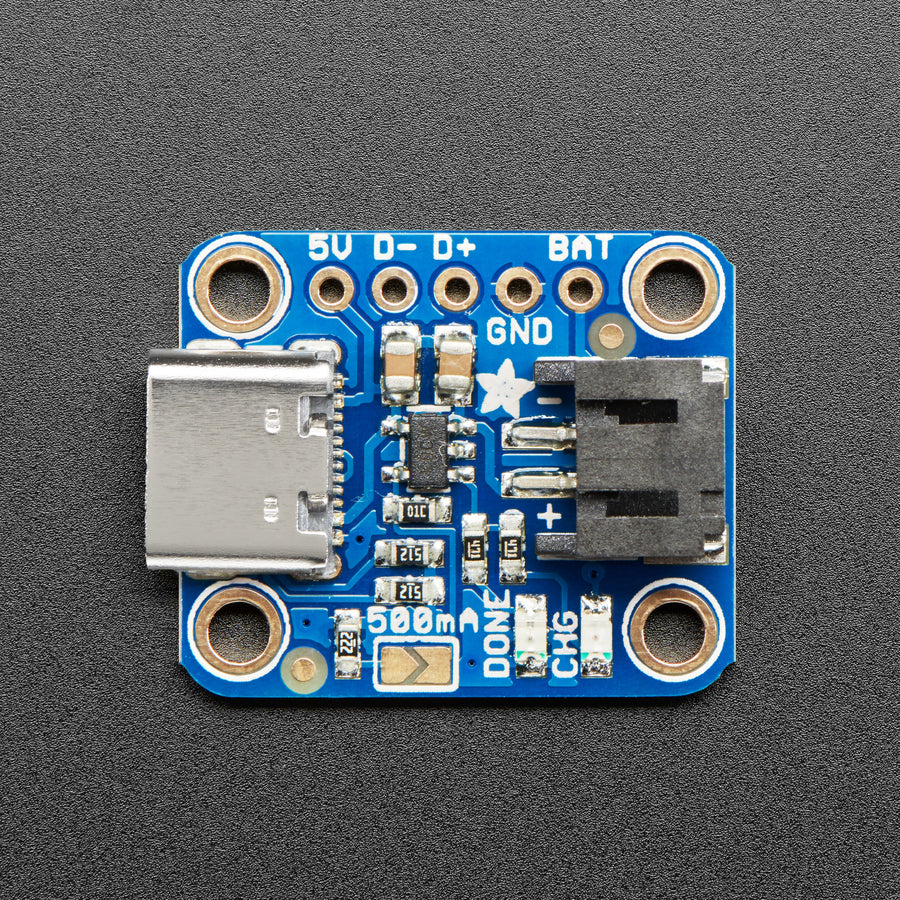 Adafruit Micro-Lipo Charger for LiPoly Batt with USB Type C Jack - Image 5