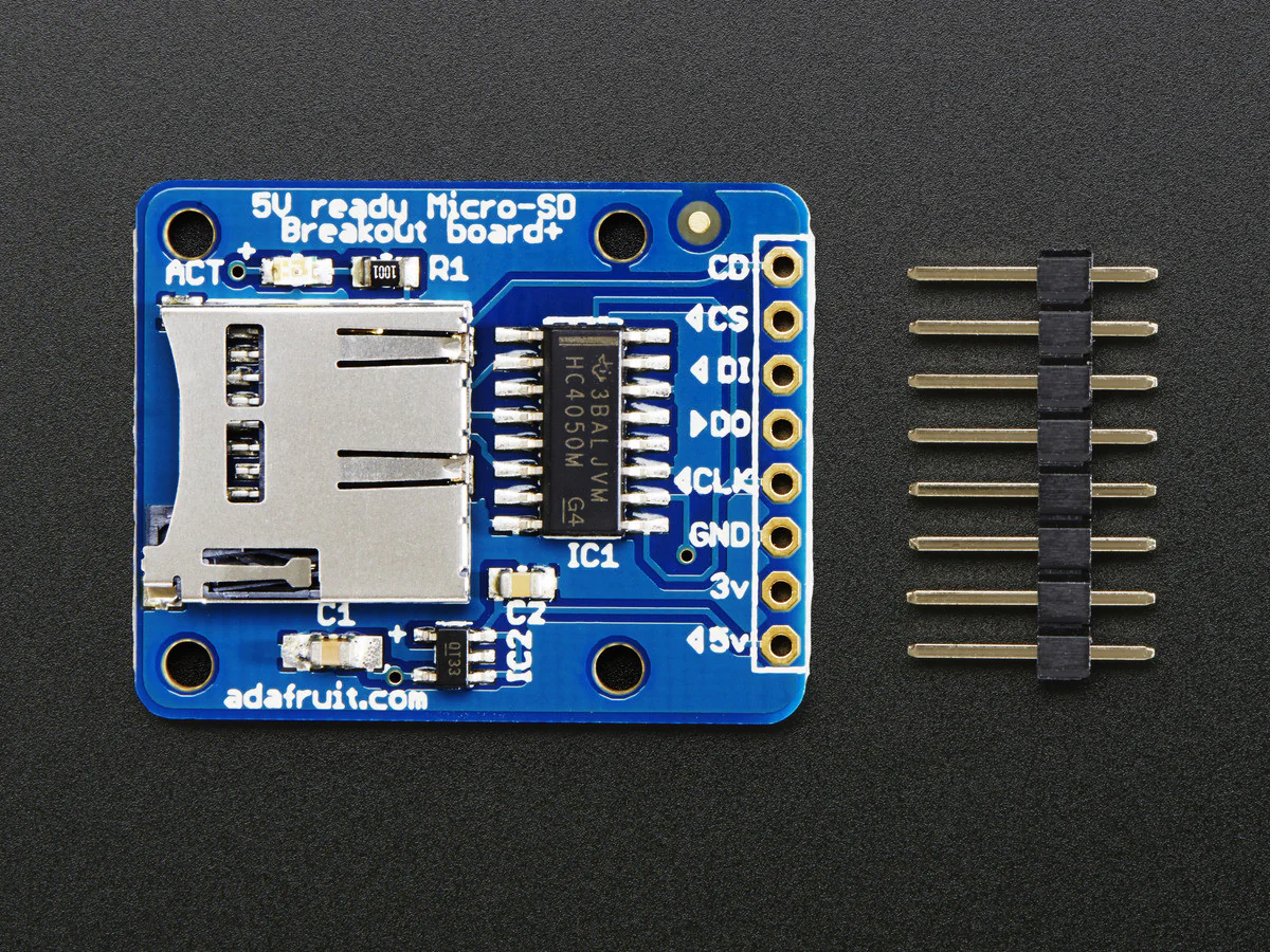 Adafruit microSD card breakout board - Image 2