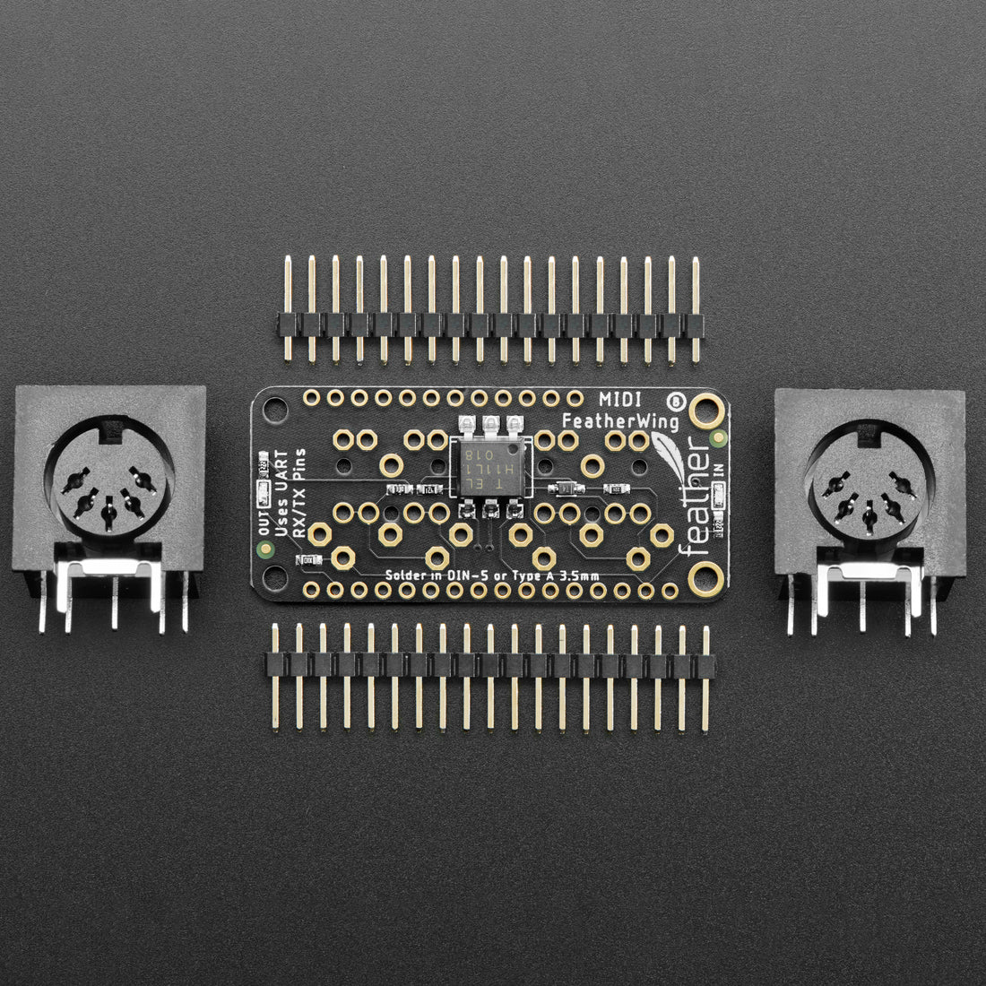 Adafruit MIDI FeatherWing Kit - Image 3