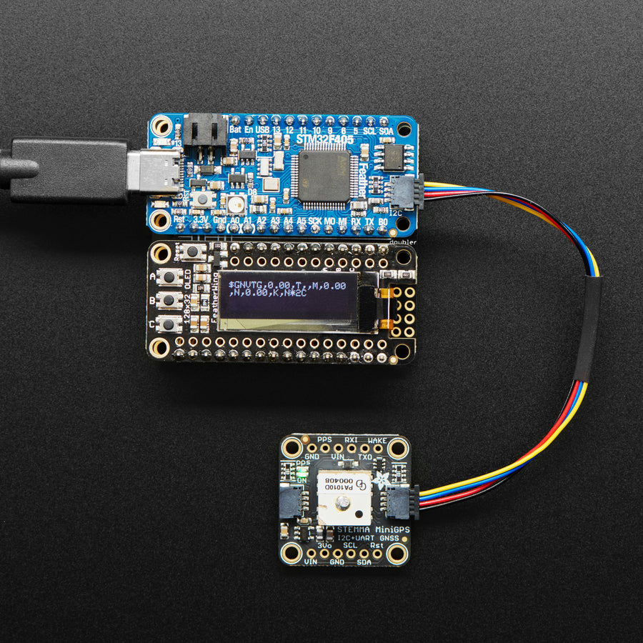 Adafruit Mini GPS PA1010D - UART and I2C