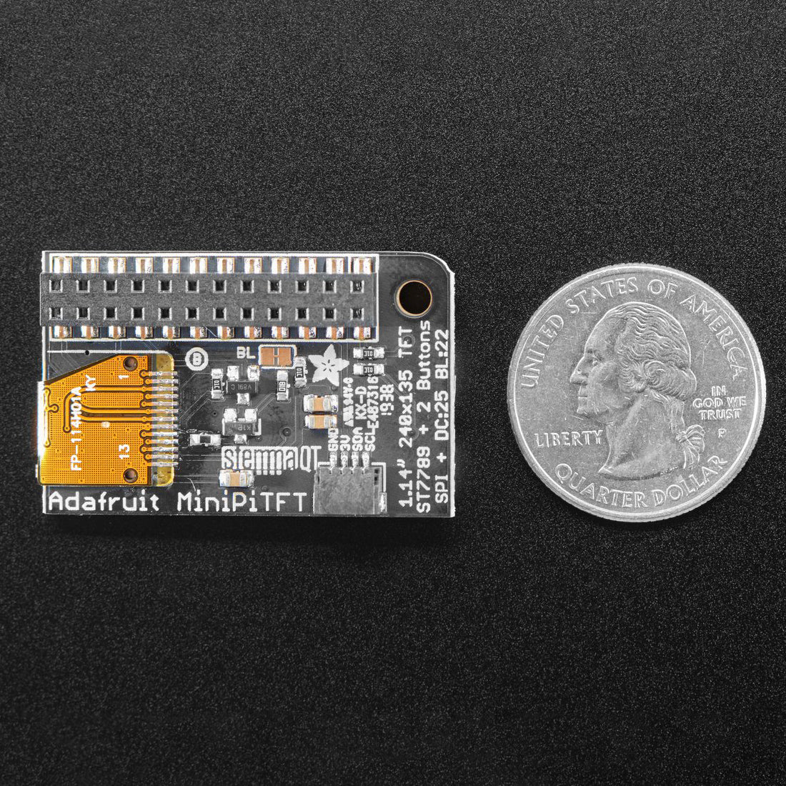Adafruit Mini PiTFT - 135x240 Color TFT Add-on for Raspberry Pi - Image 4