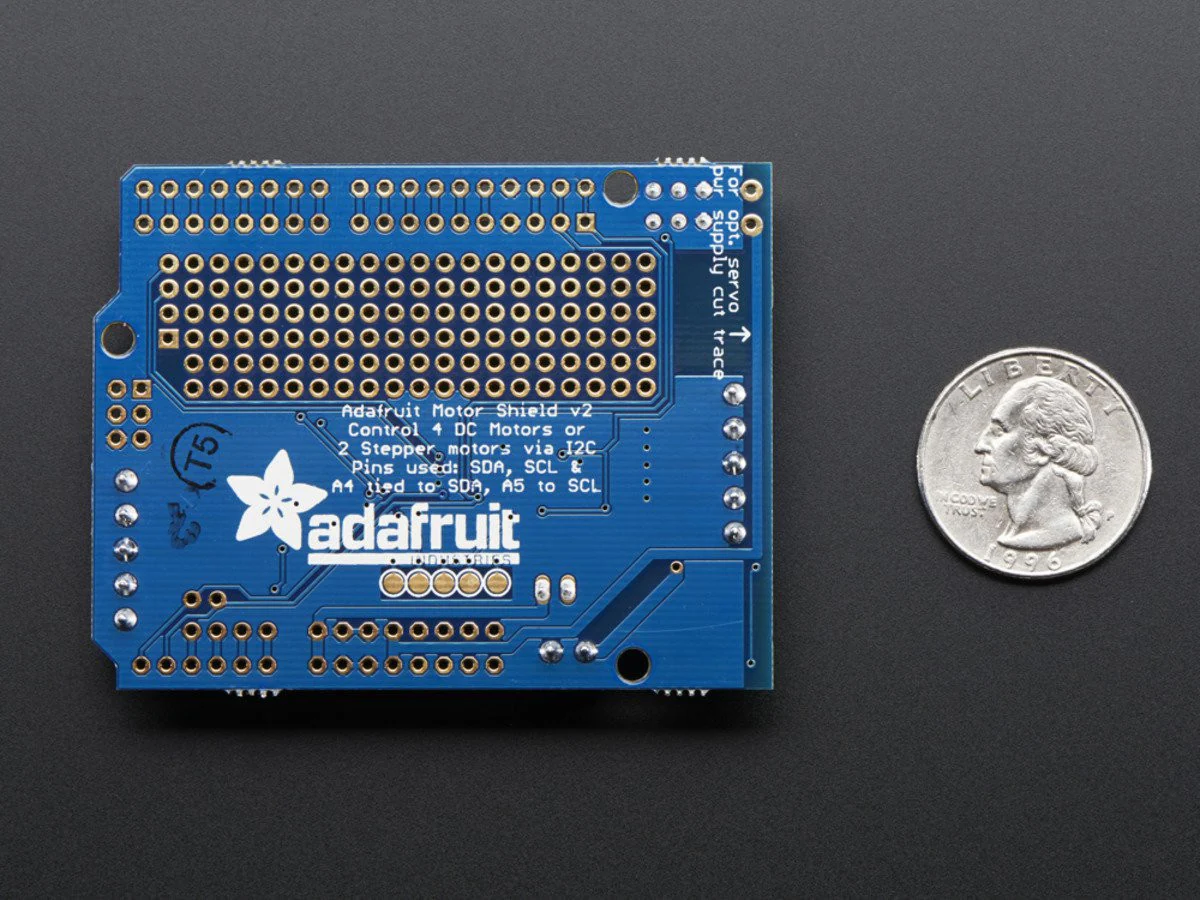 Adafruit Motor/Stepper/Servo Shield for Arduino v2 Kit - v2.3 - Image 4