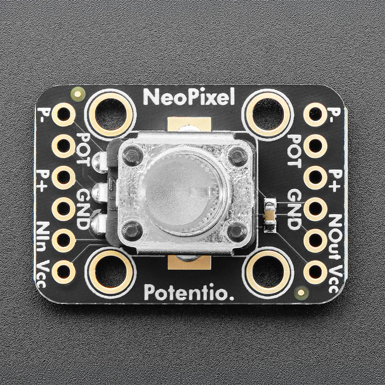 Adafruit NeoPot - Clear Shaft Potentiometer with RGB NeoPixel - Image 2