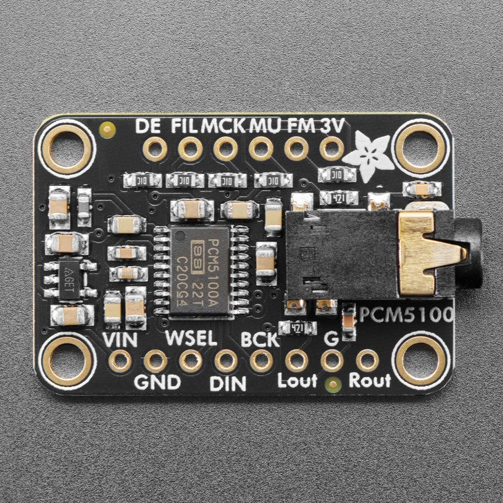 Adafruit PCM5100 I2S DAC with Line Level Output - 100dB SNR - Image 2