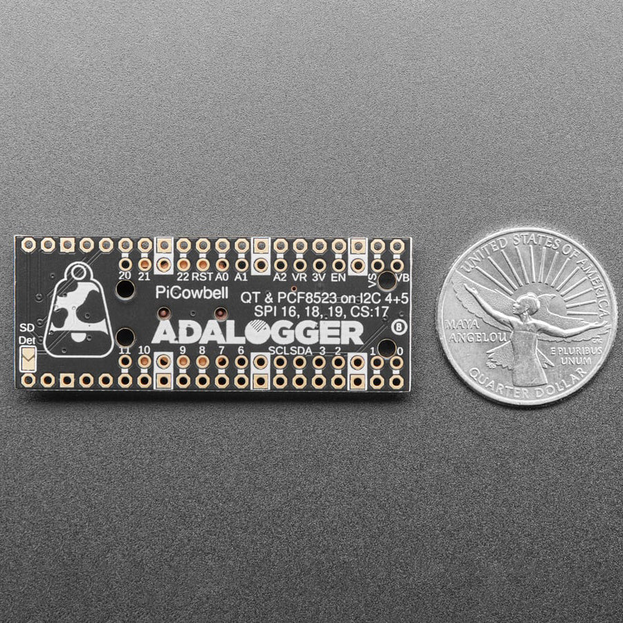Adafruit PiCowbell Adalogger for Pico - MicroSD, RTC - Image 3
