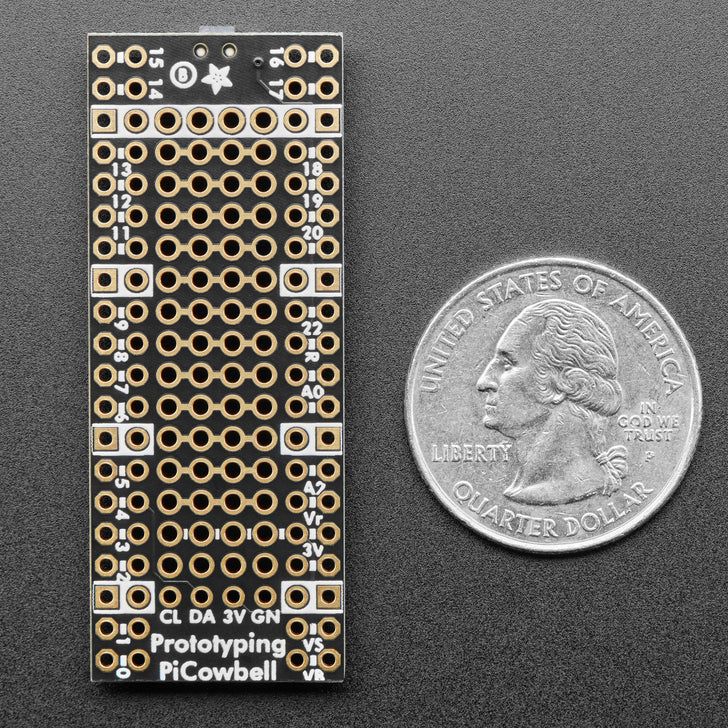 Adafruit PiCowbell Proto for Pico - Reset Button - Image 2