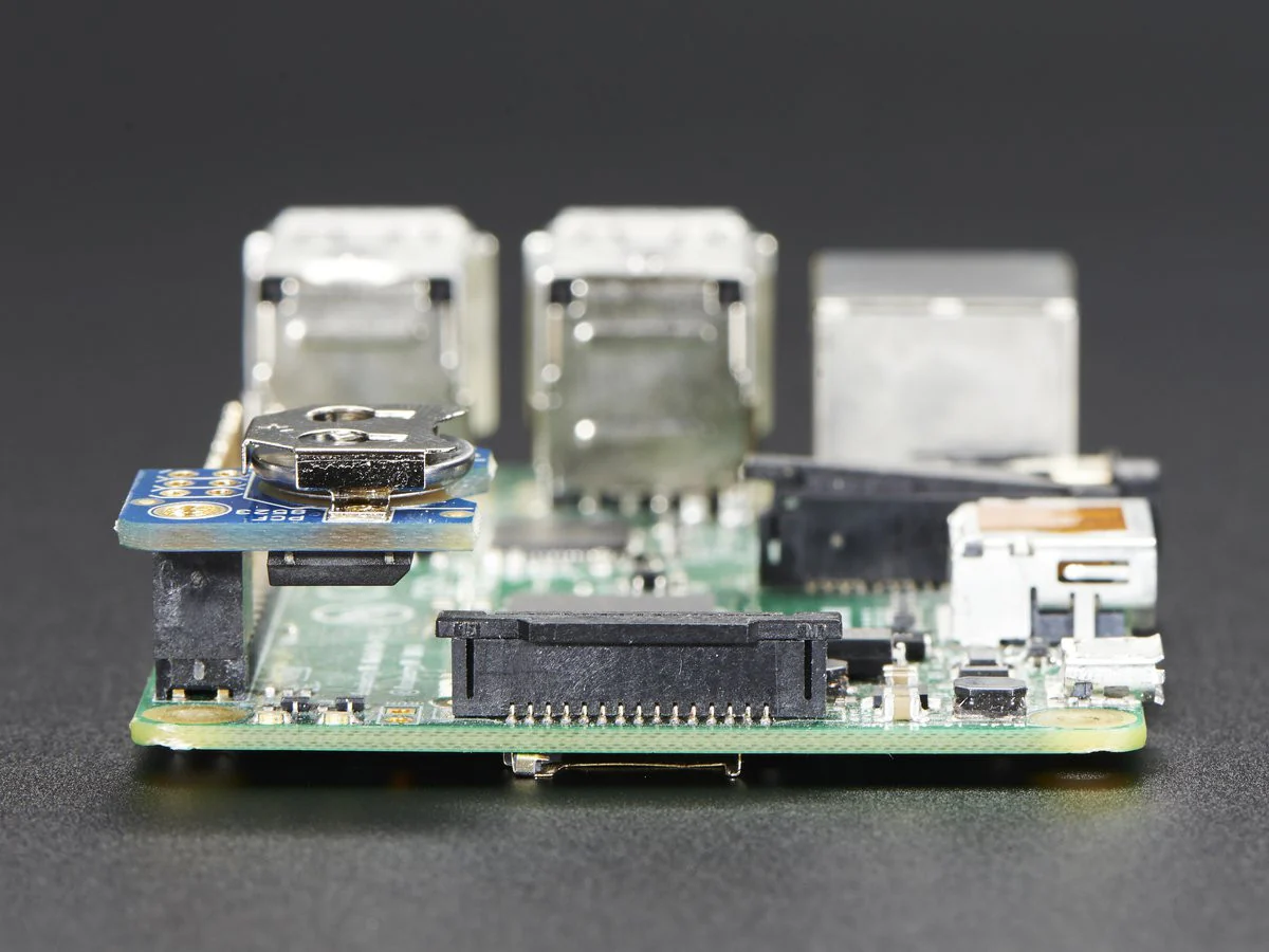 Adafruit PiRTC - PCF8523 Real Time Clock for Raspberry Pi - Image 6